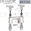 Bristan Hourglass Bath Filler Spares